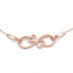 Infinity pendant, silver 925