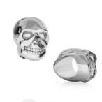 Ornamental skull - skull, AG 925 silver