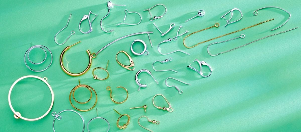 Ear wires, studs, hoops or leverbacks? Find out which types of earrings are  best for jewellery making - craft925