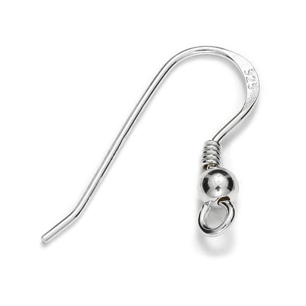 Silver ear wires