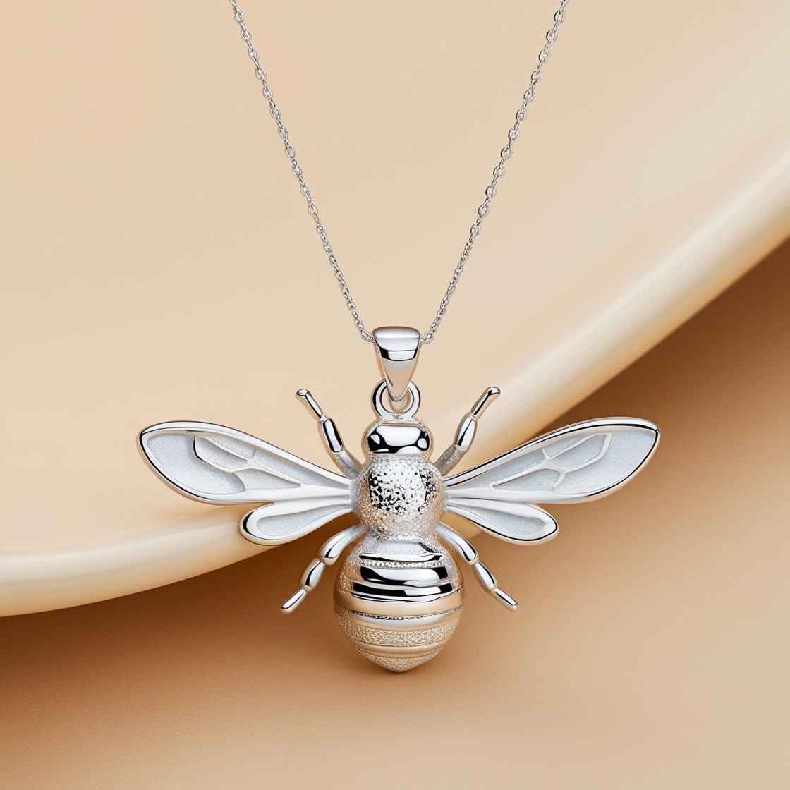 resin bee pendant
