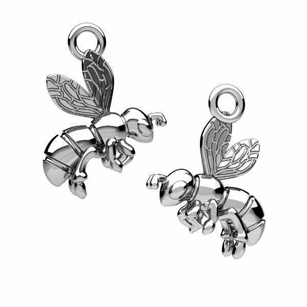 Silver earring serrings