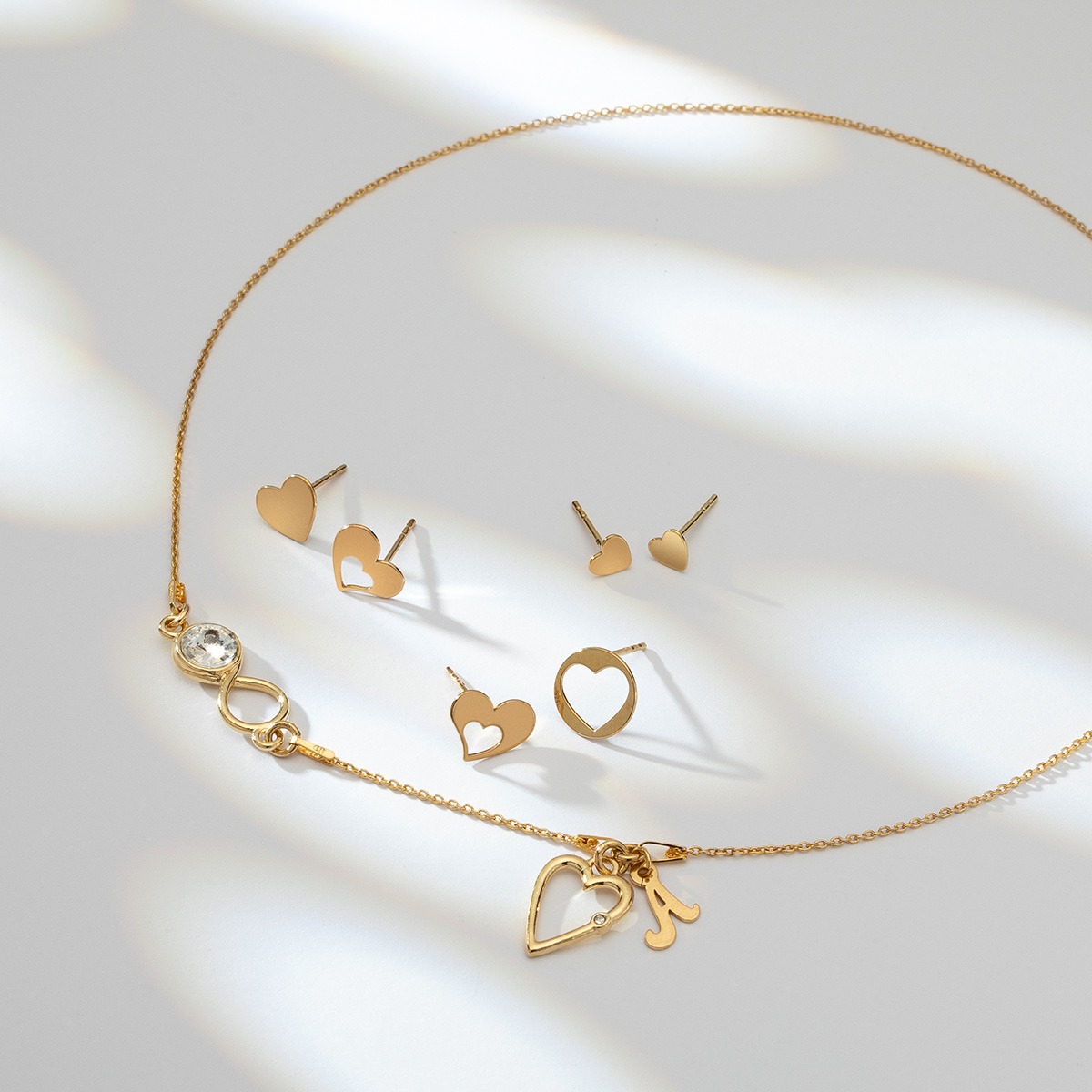 gold infinity bracelet