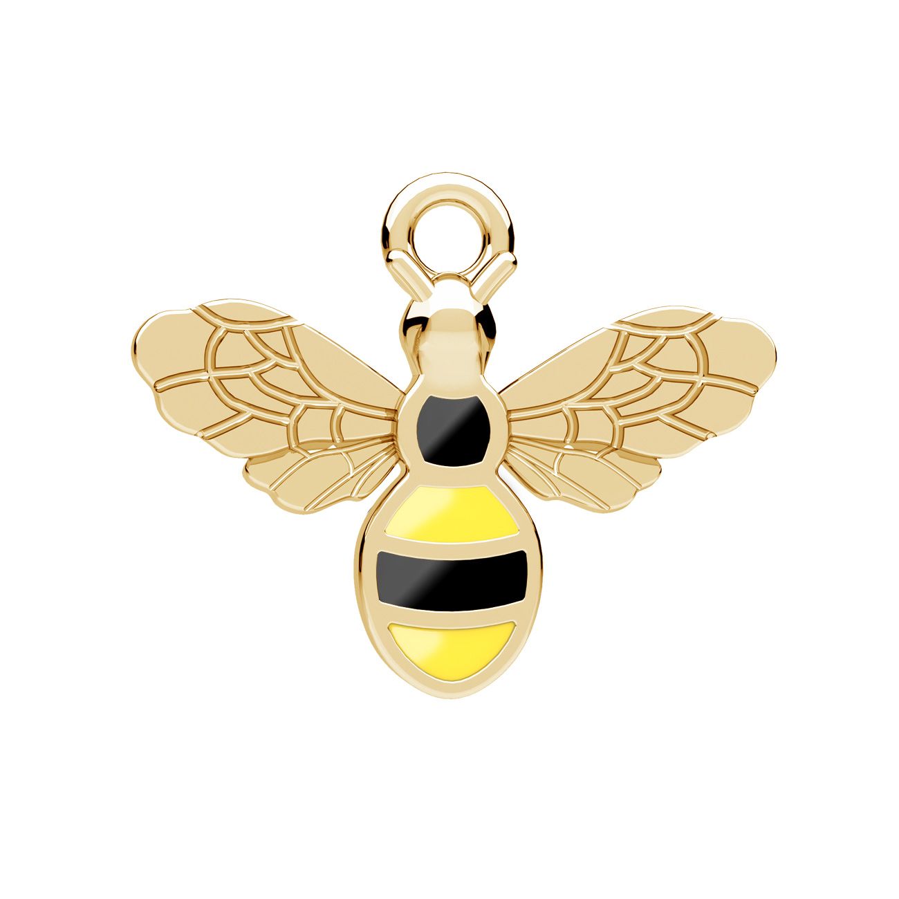 resin bee pendant