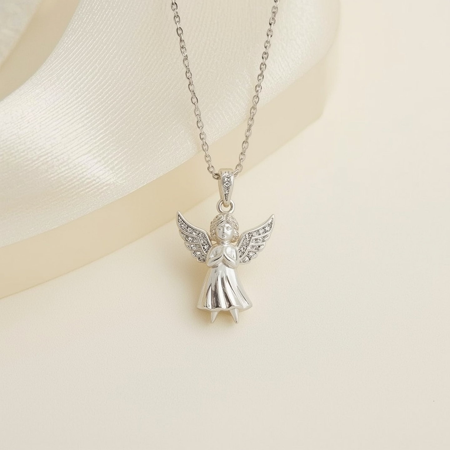 Silver earring serrings