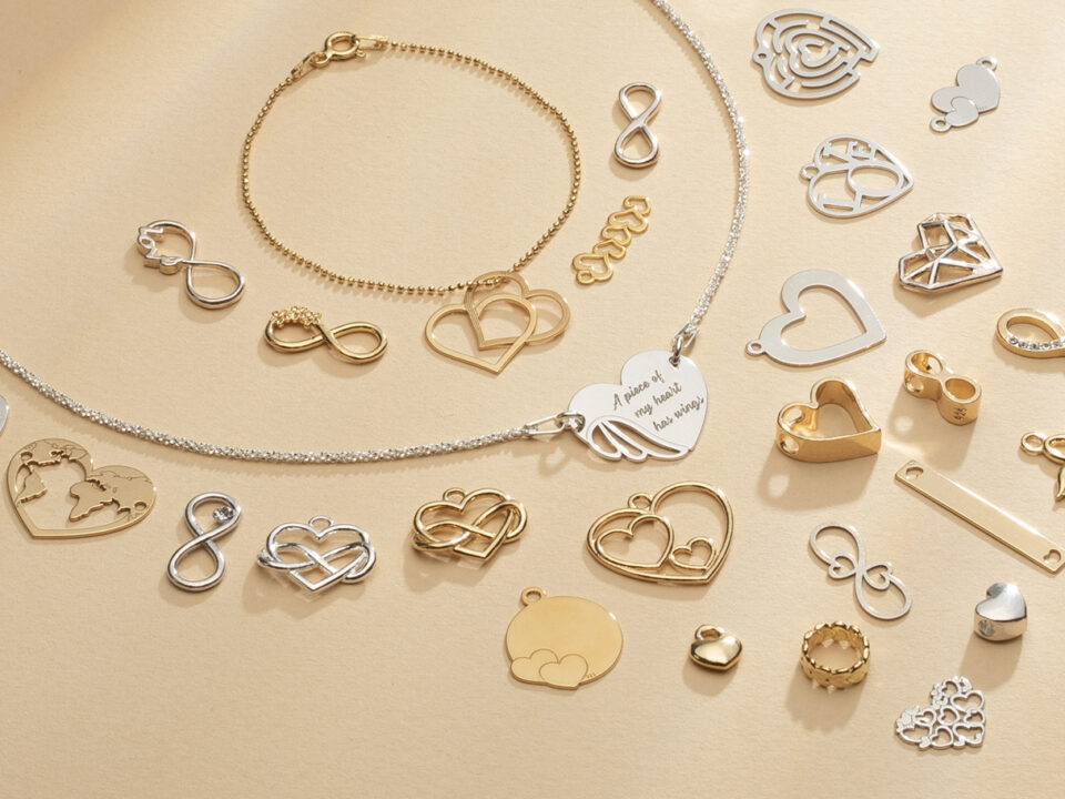 heart shaped jewellery