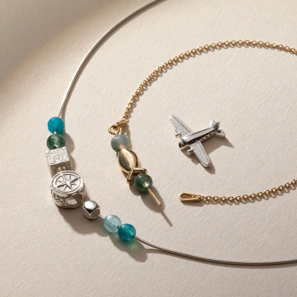 contemporary high polish jewellery