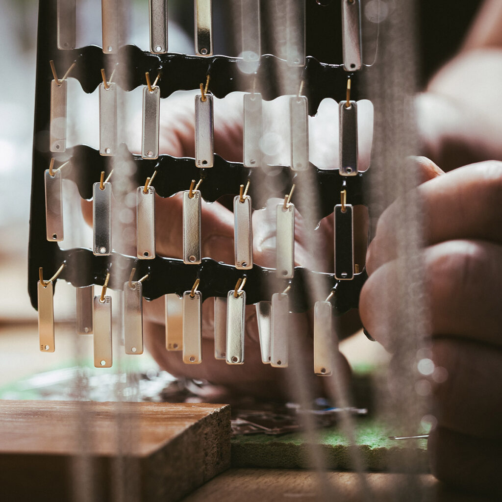 polishing silver